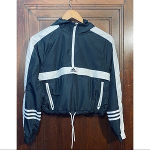 Xs adidas cropped windbreaker.